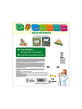 LOEWE VERLAG | Buch - Suche und finde! Sound-Wimmelbuch - Weihnachten | 